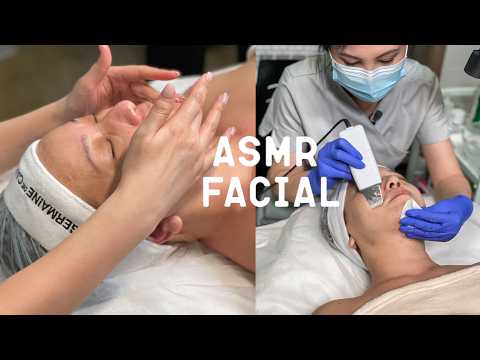 I Tried the Legendary &#039;Mummy&#039; Mask &amp; Complex Care for Oily Skin | ASMR Salon Ambience