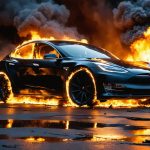 O Ataque Incendiário à Tesla: Um Ato Feroz de Desafiar ou de Destruição?