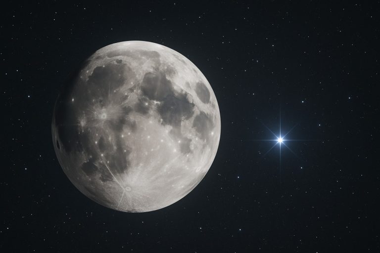 Fascinerande månshower ikväll: Månen glimrar bredvid Spica i Jungfrun, avslöjar kosmiska juveler